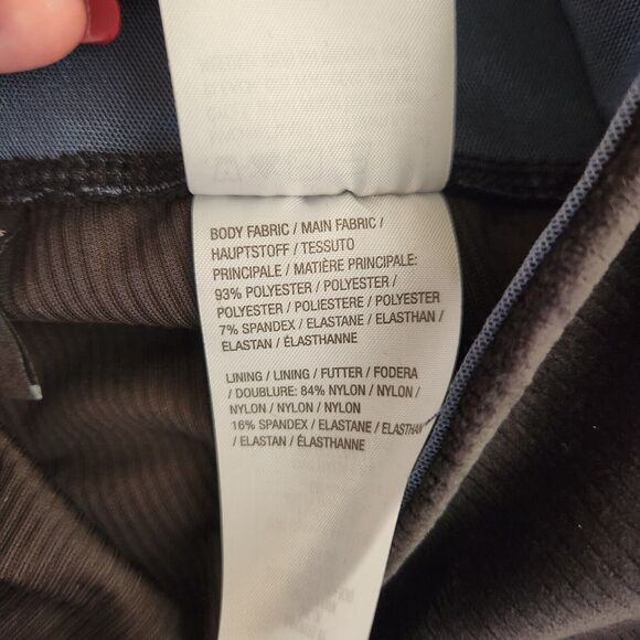 Women with Control Regular No Side Seam Corduroy Legging Black Ankle Small NWT - Picture 14 of 14